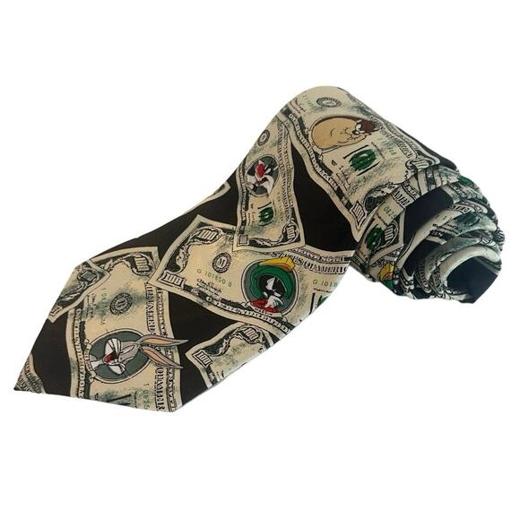 Looney Toons Mania money and characters print - Picture 2 of 9